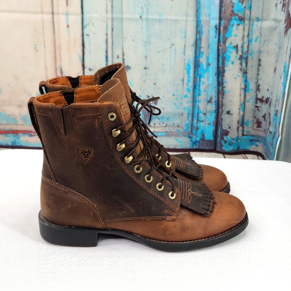 Ariat Heritage Lacer II Boot in Distressed Brown